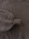 Lulu | Knitted sweater | Brown