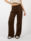 Lauren pants | Linen | Brown | Tall