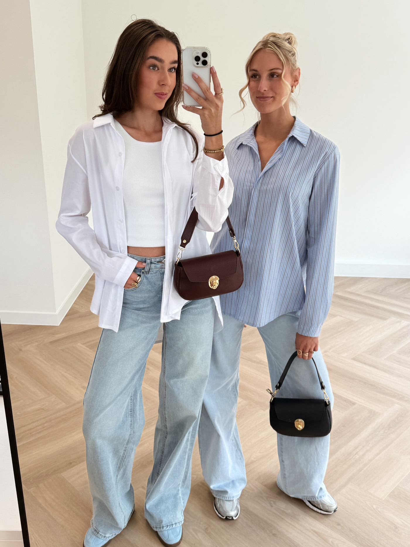 Liv blouse | Tall | Blue striped