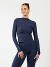 Long sleeve top | Sport | Navy | Tall