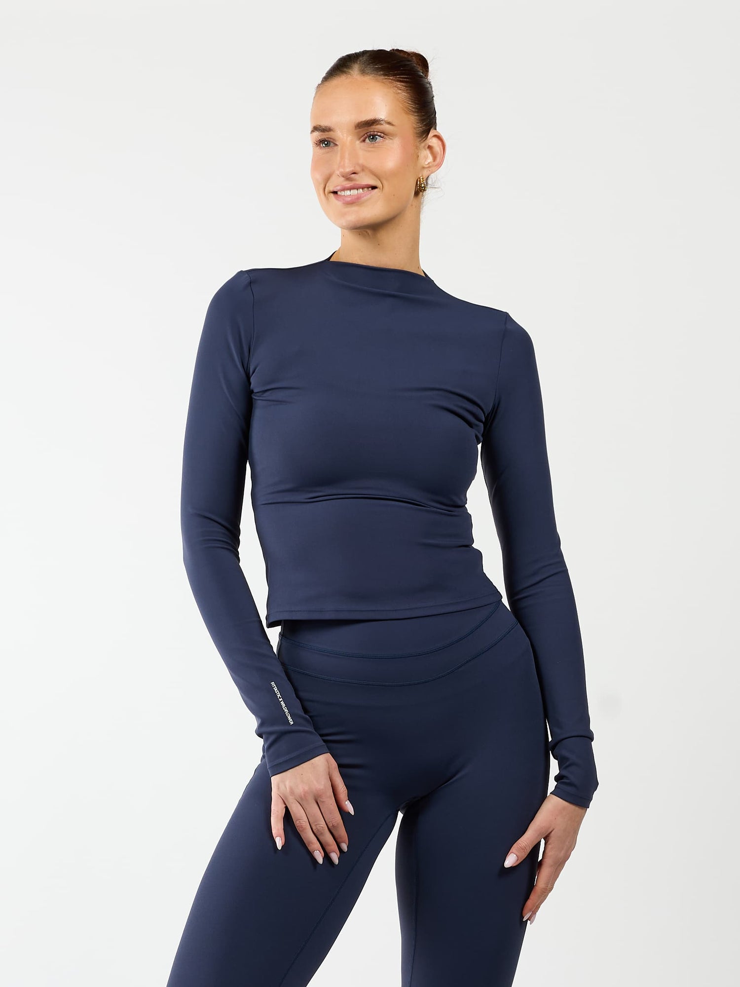 Long sleeve top | Sport | Navy | Tall