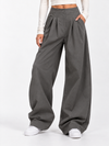 Loulou pants | Dark gray | Tall