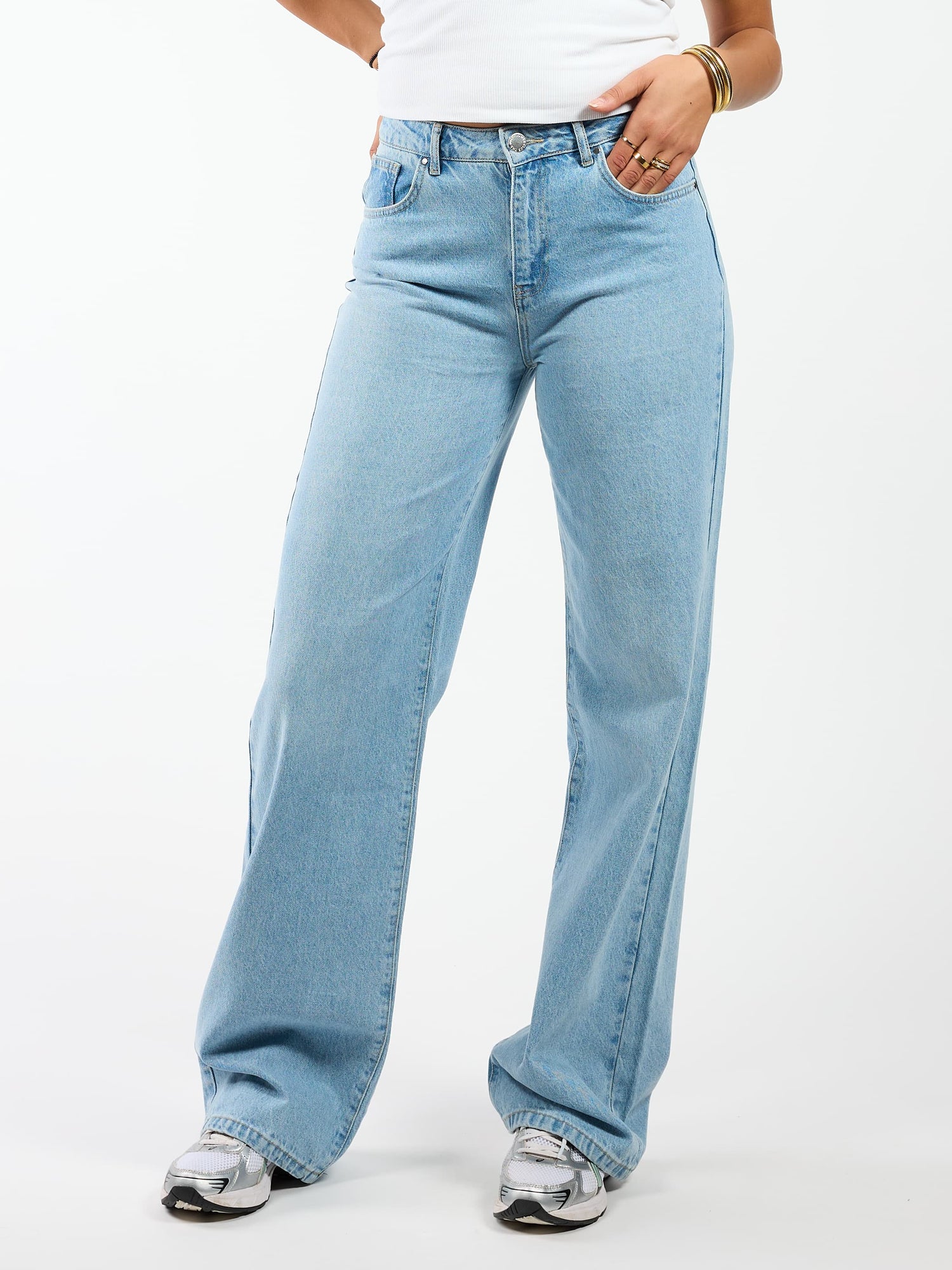 Lulu | Wide Leg Jeans | Blue | Tall