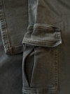 Macy Cargo Jeans | Grey | Stretch | Tall