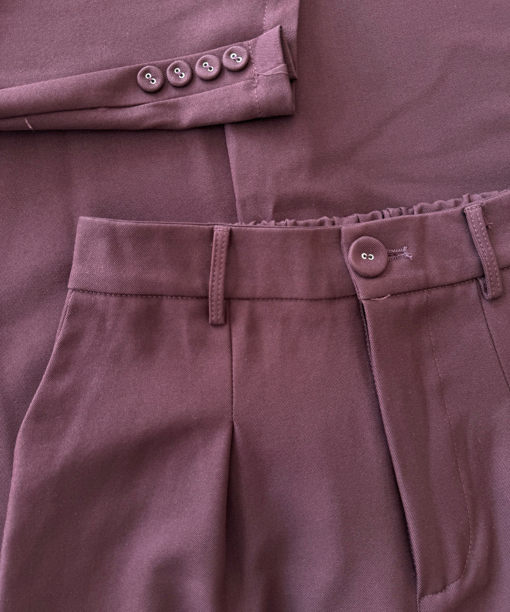 Mae Pantalon | Bordeaux | Tall
