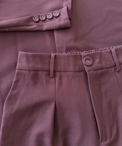 Mae Pantalon | Bordeaux | Tall