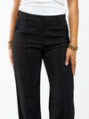 Marley | Wide leg trousers | Black | Tall