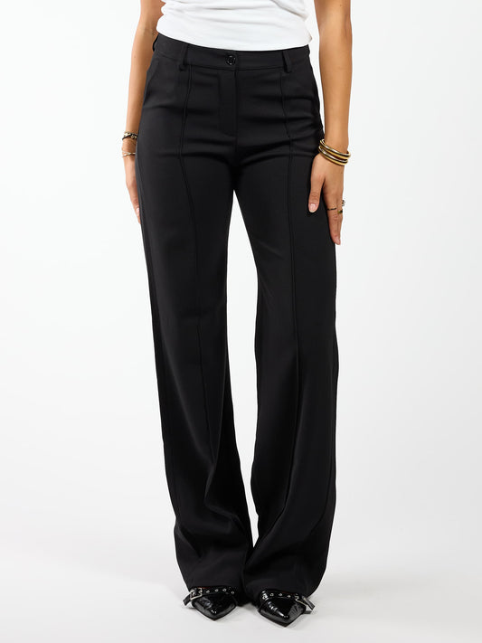 Marley | Wide leg trousers | Black | Tall