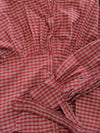 Millie blouse | Red checked | Tall