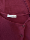 Nala Button Top | Tall | Bordeaux