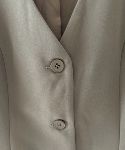 Nova gilet | Taupe | Tall