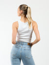 Basic Tank Top Noa | Off white | Tall