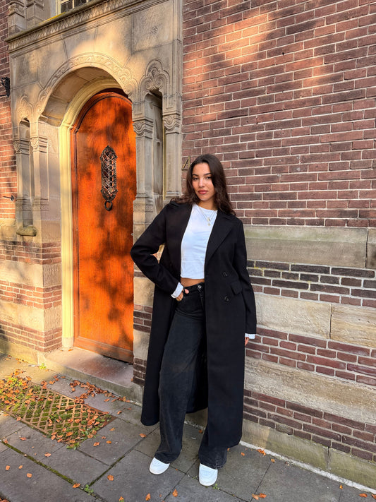 Noah Overcoat | Oversized | Black | Tall