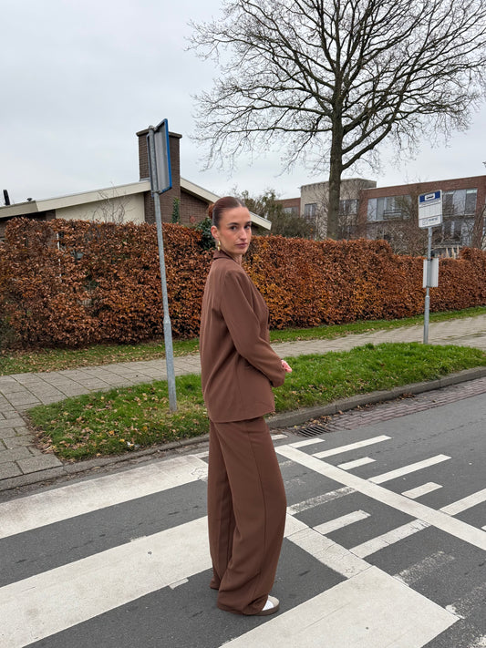 Nova oversized blazer | Brown | Tall