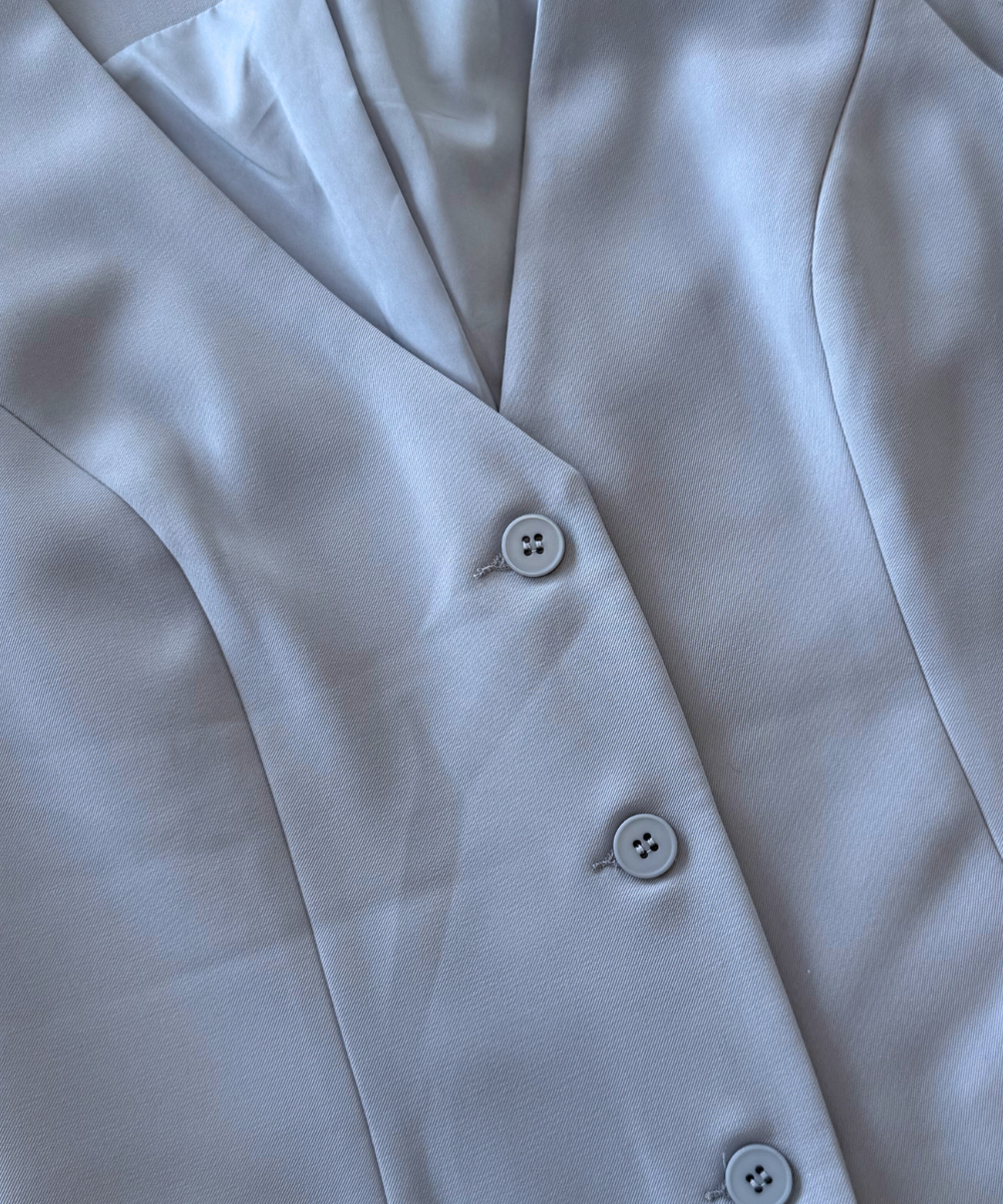 Nova gilet | Light blue | Tall