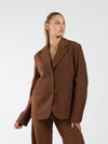 Nova oversized blazer | Brown | Tall