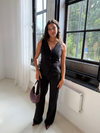 Nova | Wide leg trousers | Black | Tall