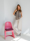 Nova | Wide leg trousers | Beige | Tall