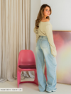 Rae balloon jeans vintage blue TALL