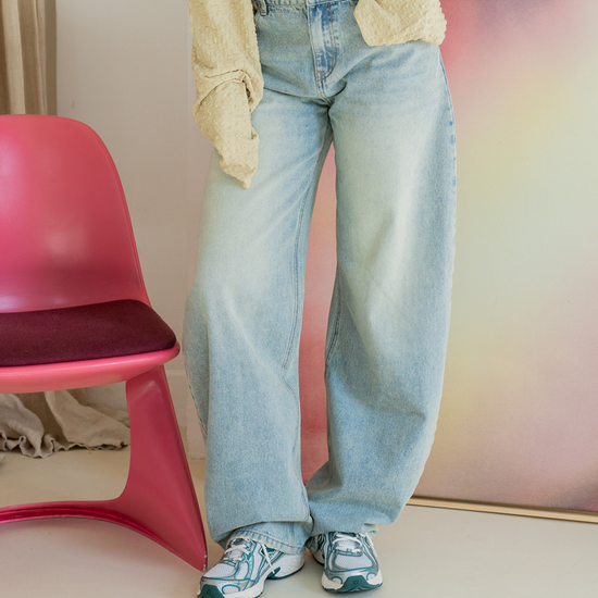 Rae balloon jeans vintage blue TALL