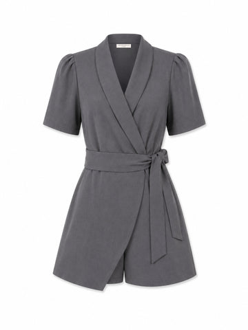 Romee Playsuit | Gray | Tall