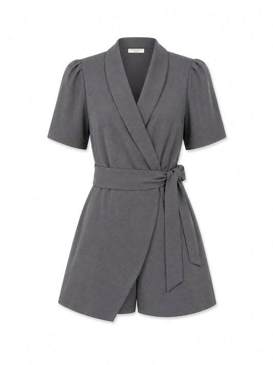 Romee Playsuit | Gray | Tall