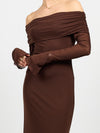 Rosie Dress | Brown | Tall