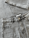 Sassy | Super Wide Leg Jeans | Stretch | Washed Grey | Tall
