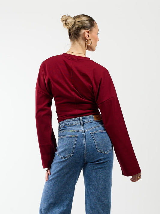 Sanna Tee | Red | Tall