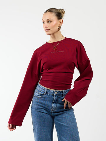 Sanna Tee | Red | Tall