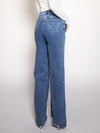 Sassy | Super Wide Leg Jeans | Destroyed | Stretch | Dark Blue | Tall