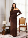Rosie Dress | Brown | Tall