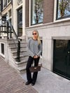 Mary | Flared pants | Tall | Zwart