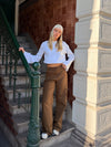 Mia | Cargo pants | Earthy Olive | Tall