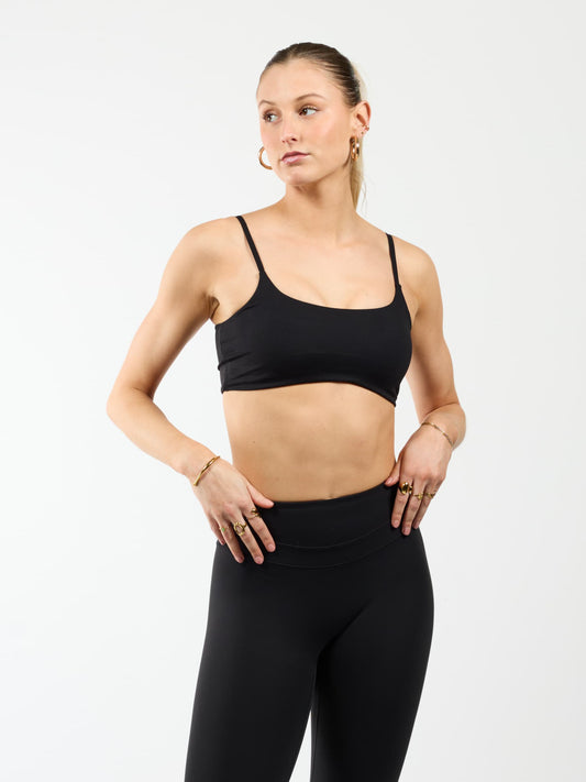 Sports Bra | Black | Tall