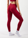 Sports leggings | Burgundy | Tall