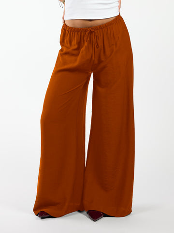 Steph | Wide leg pants | Terracotta | Tall