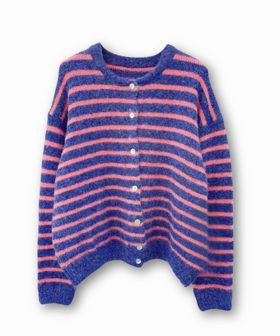 Vest Vive | Blue-pink striped | Tall