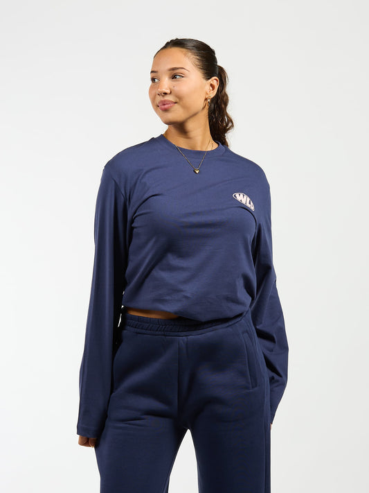 WLD longsleeve tee | Navy | Tall