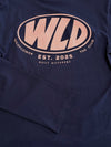 WLD longsleeve tee | Navy | Tall