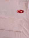 WLD longsleeve tee | Light pink | Tall