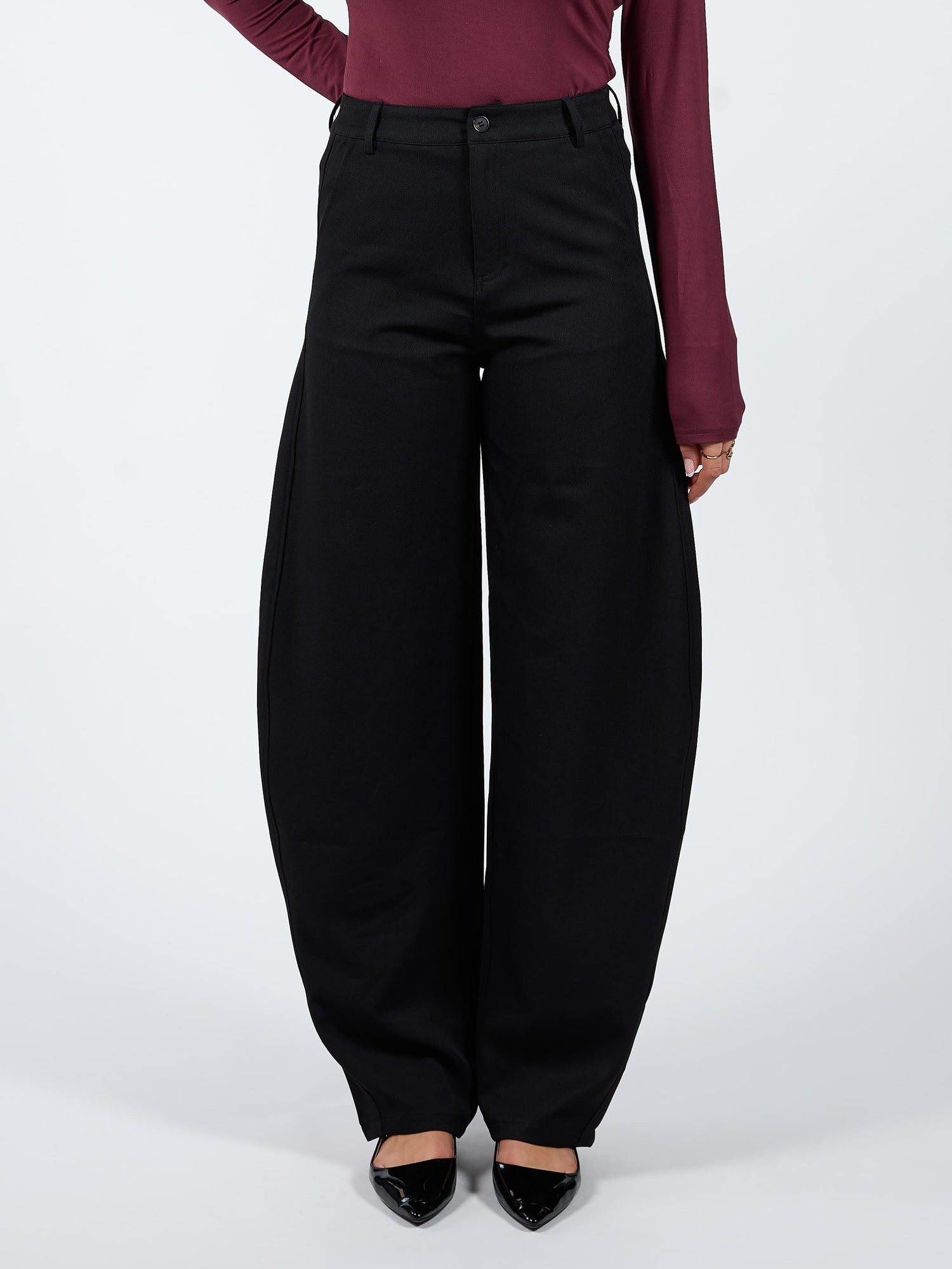 Bobby Balloon Pants | Black | Tall