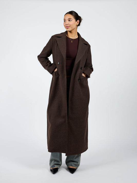 Noé Coat | Oversized | Brown | Tall