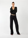 Romi Pants | Mid-waist | Black | Tall