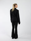 Lily fitted blazer | Black with diamonds | Tall