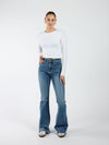 Ivy Flared Jeans | Blue | Stretch | Tall