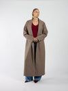 Noé Coat | Oversized | Taupe | Tall