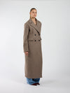 Noé Coat | Oversized | Taupe | Tall