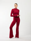 Long sleeve top | Sports | Burgundy | Tall
