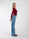 Mila Wide Leg Jeans | Blue
